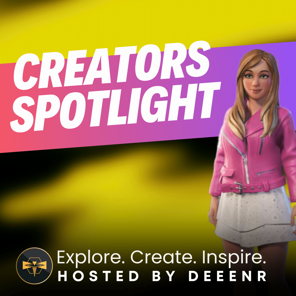 Deeenr a Meta Avatar host of the Creators Spotlight in Meta Horizon Worlds